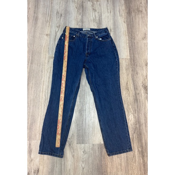 Everlane The Curvy 90s Cheeky Straight Jean Organic Cotton Dark Wash Denim - Picture 6 of 9